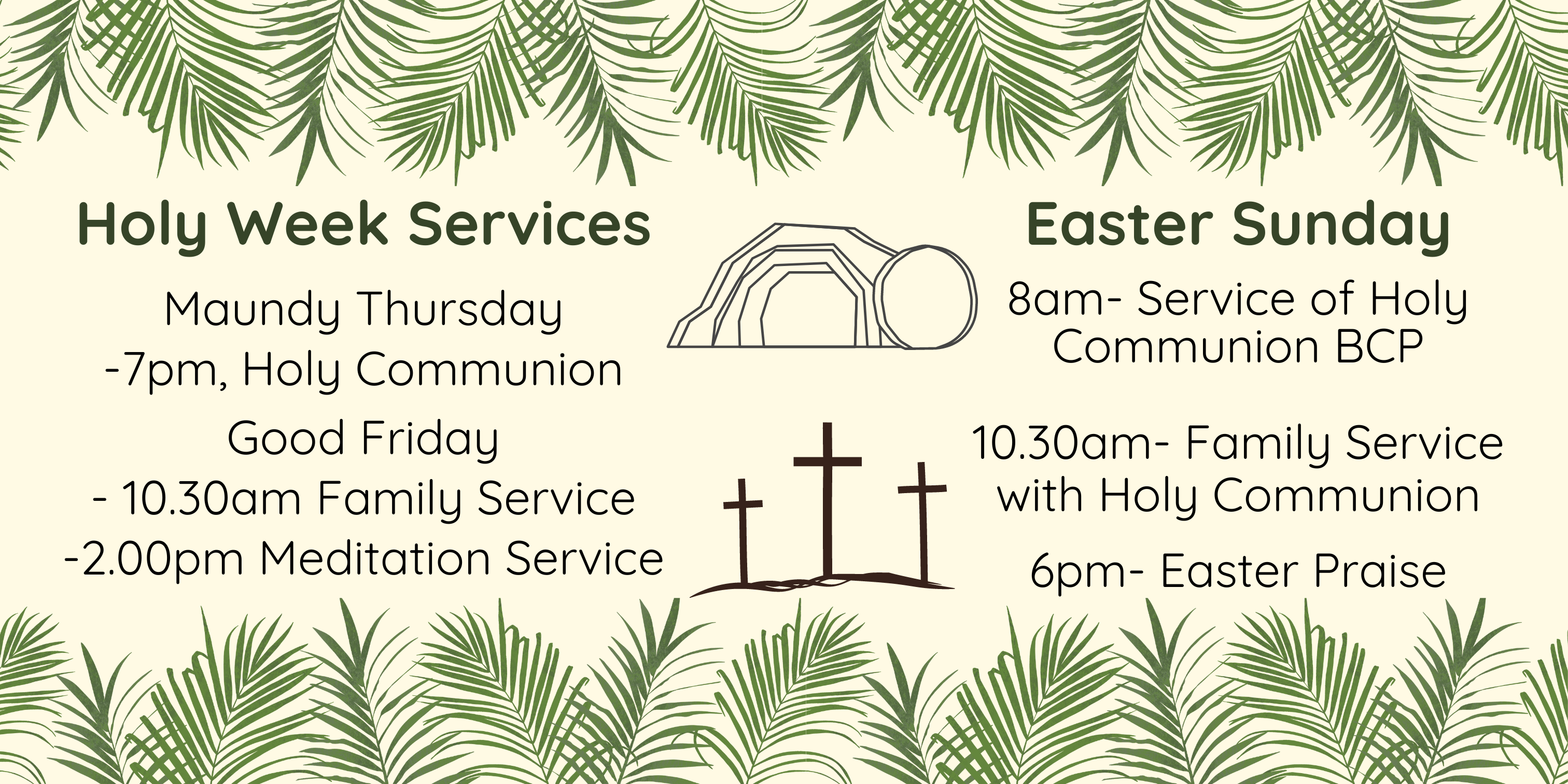  Easter Services